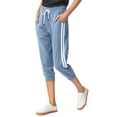 thumbnail image 6 of SPECIAL MAGIC Women's Capri Sweatpants Jogger Pants with Pockets Cotton Stretch Lounge Athletic Pants for Running Yoga Gym, 6 of 7
