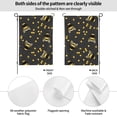 thumbnail image 2 of Easygdp Bumblebee Garden Flag Yard Flag Welcome Flag, Double-Sided, Weather Resistant for Outdoor Decor - 12.5"x18", 2 of 9