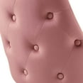 thumbnail image 5 of Ergode Adorn Tufted Performance Velvet Dining Side Chair - Dusty Rose, 5 of 5