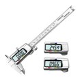 thumbnail image 4 of Scienceny Calibrador Vernier electrónico pantalla Digital 0-150mm calibre de medición regla de Control de botón micrómetro espesor de Medidores de medidas dimensionales Scienceny TO000962-00B, 4 of 6