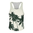 thumbnail image 3 of Gifts for Men! Titcea Tank Tops Men Palm Tree Printed Round Neck Sleeveless Thin Strap Leakage Back Shirts Hawaiian Beach Holiday T Shirts Summer Casual Tank Top, 3 of 4