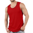 thumbnail image 2 of LIaqionyy Men's Tank Top Gym Workout Sleeveless Muscle Shirts Summer Running Lightweight Breathable Tees Shirt, 2 of 6