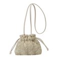 thumbnail image 1 of Bolso Hobo Elegante Cruzado Acolchado Correa Desmontable para Mujer Fiestas Y, 1 of 9