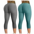 thumbnail image 2 of SMihono Lin Pantalons Women Mode Grande Taille Décontractée Mode Women Impression Yoga Pantalons Grande Taille Décontractée High Taille Pantalons de Sport Pantalons de Jambe Large Women, jusqu'à 65% de Réduction!, 2 of 4