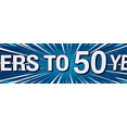 thumbnail image 3 of Cheers to 50 Years Celebration Banner Blue Anniversary Background Backdrop Milestone Party Supplies Event Decor Photography Props Decorations, 3 of 7