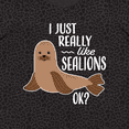 thumbnail image 4 of Inktastic I Just Really Like Sea Lions Ok Women's Plus Size T-Shirt, 4 of 5
