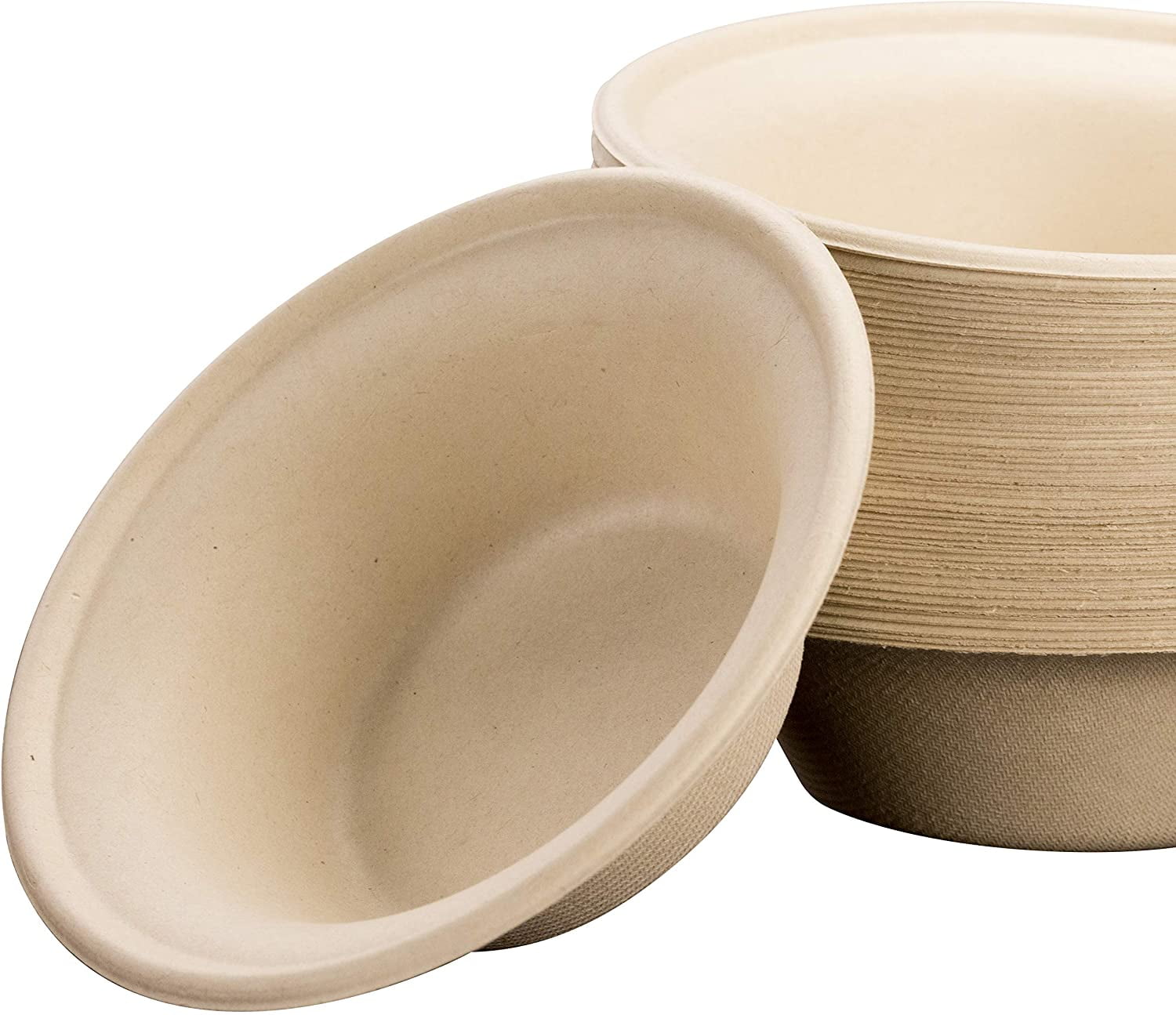 Avant Grub 11 Oz Kraft Brown Disposable Dinner Bowls, 50 Pack