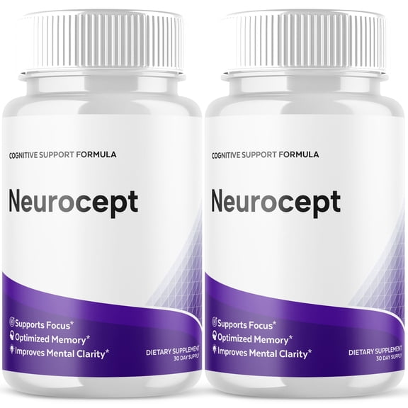 Neurocept Advanced Formula Brain Support Pills Maximum Strength Supplement Neuro Cept 120 Capsules