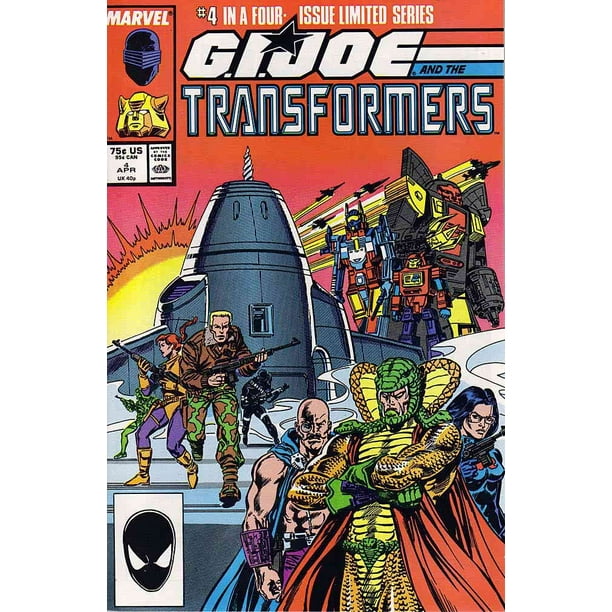 G.I. Joe and the Transformers 4 VF ; Marvel Comic Book