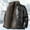 #021-Black, variant on Handshe Men's Shearling Leather Jacket, Solid Color Fleece-Lined Thermal Coat with Stand Collar and Zipper Front for Casual Winter Wear and Outdoor Activities