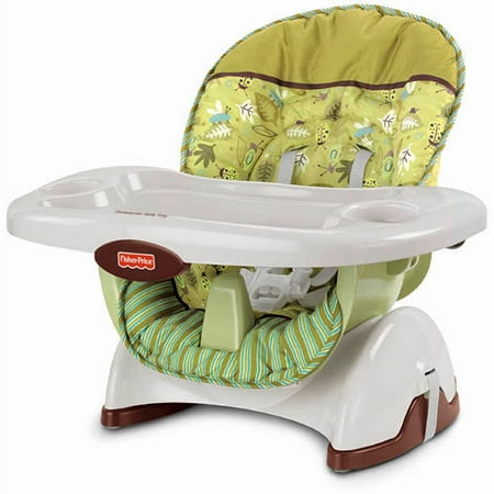 Fisher-Price - Space-Saver High Chair and Booster, Scatterbugs