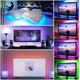 thumbnail image 3 of 2M 3M 4M 5M USB LED Strip Lights, 24 Keys Remote RGB 5050 Flexible LED Lights,16 Colors for Decoration, TV, 3 of 7