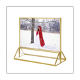 thumbnail image 5 of Support de Panneaux en Acrylique Transparent Horizontal Double Face pour Table de Mariage Numéros Restaurant, 5 of 5