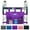 Purple, variant on Universal 6-Pocket Walker Bag/Tote/Pouch (Gray)