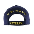 thumbnail image 7 of US Navy Veteran Hat for Men and Women Officially Licensed Product Adjustable Strap Baseball Cap - USN Veteran Embroidered Baseball Cap Beautifully Stitched Lettering on Front and Back (Navy Blue), 7 of 7