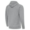 thumbnail image 3 of Men's Antigua Heather Gray Clemson Standing Tiger Golf Victory Pullover Hoodie, 3 of 3