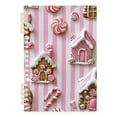 thumbnail image 7 of FORMRS 1-Subject Spiral Notebook 8" x 5" College Ruled 60 Refillable Sheet A5 Hard Cover, 2 Pack, Pink Gingerbread Houses, 7 of 7
