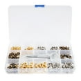 thumbnail image 1 of OUSITAID Leather Repairing Decor Rivets Tubular Metal Single Fixing Tool Kit-4colors, 1 of 11