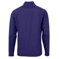 thumbnail image 3 of Men's Cutter & Buck Purple Stephen F Austin Lumberjacks Adapt Eco Knit Hybrid Recycled Full-Zip Jacket, 3 of 3