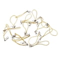 thumbnail image 1 of 20 Unids Poliéster Cordón Charm Cuelga El Cable Colgante Para El Teléfono Móvil Llaves Hallazgos Suministros Oro Sunnimix correa del acollador del teléfono, 1 of 8