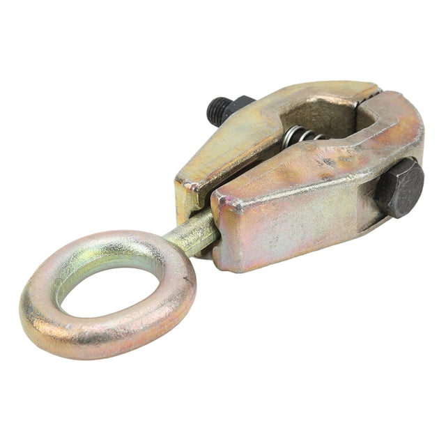 Auto Body Pull Clamp, Collision Panel Repair Tool Dent Removal Tool Self Tightening Frame Puller Wearproof for Cars Trucks Buses RVs