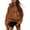 Brown, variant on Hoodies For Women Sweatshirt Fall Fashion Clothing Long Sleeve Fleece Jacket Winter Outfits Y2k Zip Up Hoodie