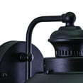 thumbnail image 4 of Vaxcel Harwich 1 Light Black Coastal Barn Dome Outdoor Wall Lantern Clear Glass, 4 of 5