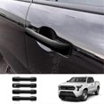 thumbnail image 4 of Exquisite Car Door Handle Cover for 2024 Car Outside Handle Cover Trim Car Interior Accessories Gloss Black, 4 of 5