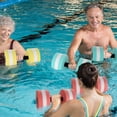 thumbnail image 5 of Aquatic Dumbells 1 Pair Water Aerobic Exercise Foam Dumbbell Pool Resistance,Water Aqua Fitness Barbells, 5 of 10