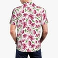 thumbnail image 6 of Wukai Lilies Flowers Men’s Polo Shirts,Quick-Dry Athletic Shirt,Classic Fit Shirts-Medium, 6 of 8