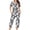 02-Gray, variant on SwiftWear Halloween Pajamas Women 2 Piece Lounge Set Pumpkin Cobweb Cute Ghost Homewear Short Sleeve Henley Top Capris Set XXL