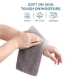 thumbnail image 3 of Casa Platino Wash Cloths for Body - 100% Cotton Washcloths 24 Pack, Soft washcloths for face, Washcloths Bulk - Platinum, 3 of 7