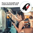 thumbnail image 5 of WEAVILUX 1Pc Workout Strap Black Lightweight Fitness Handle for Pull Downs and Hanging Exercises, 5 of 6
