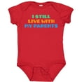 thumbnail image 3 of Inktastic I Still Live with My Parents Boys or Girls Baby Bodysuit, 3 of 5
