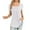 White, variant on Fesfesfes Women Shirts Womens Fashion Sold Color V-Neck Underwaist Comfortable Loose T-shirt Short Sleeve Blouse Casual Tops Short Sleeve Undershirts for Women S(US:4)