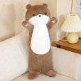 thumbnail image 2 of 80cm Big Long Sea Otter Plush Toy Soft Stuffed Animal Cute Otter Doll Baby Kid Appease Pillow Christmas Gift Girl Anime Plushiegray Deng Xun unisex, 2 of 2