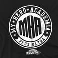 thumbnail image 2 of My Hero Academia Vintage MHA Plus Ultra Badge Unisex Adult T Shirt, Black, Medium, 2 of 4