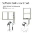 thumbnail image 4 of Universal Pipe Baffle Plastic Window Kit Plate Exhaust Fume Pipe Baffle, 4 of 5