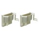 thumbnail image 3 of Inteprter Soporte de plástico para cepillos de para colgar en la pared, estante de almacenamiento para de , afeitadora de Verde 2Conjunto, 3 of 6