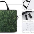 thumbnail image 3 of Werpe Foliage Lace Diving Fabric Laptop Sleeve Carrying Bag with Waterproof Exterior for Daily Commute or Travel 10inch, 3 of 5
