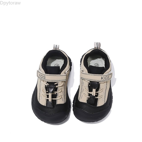 Dpytoraw Boys' And Girls' Hiking Shoes For Outdoor Use With Good Breathability And Comfort Sizes 3.5Y 11Y Youth Athletic Shoes Size Beige 3.5-4 Years