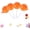 Orange-4PCS, variant on Silicone Lollipop Ice Cream Maker, Funny Lollipop Popsicle Mold, Homemade Popsicle Molds DIY Popsicle Maker, Lollipops Ice Cream Mold, Reusable Popsicle Molds (Blue-4PCS)