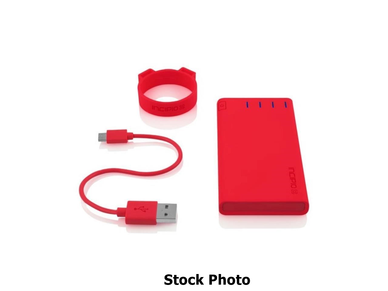 Incipio OffGrid 4000mAh Portable Battery Red IP-679