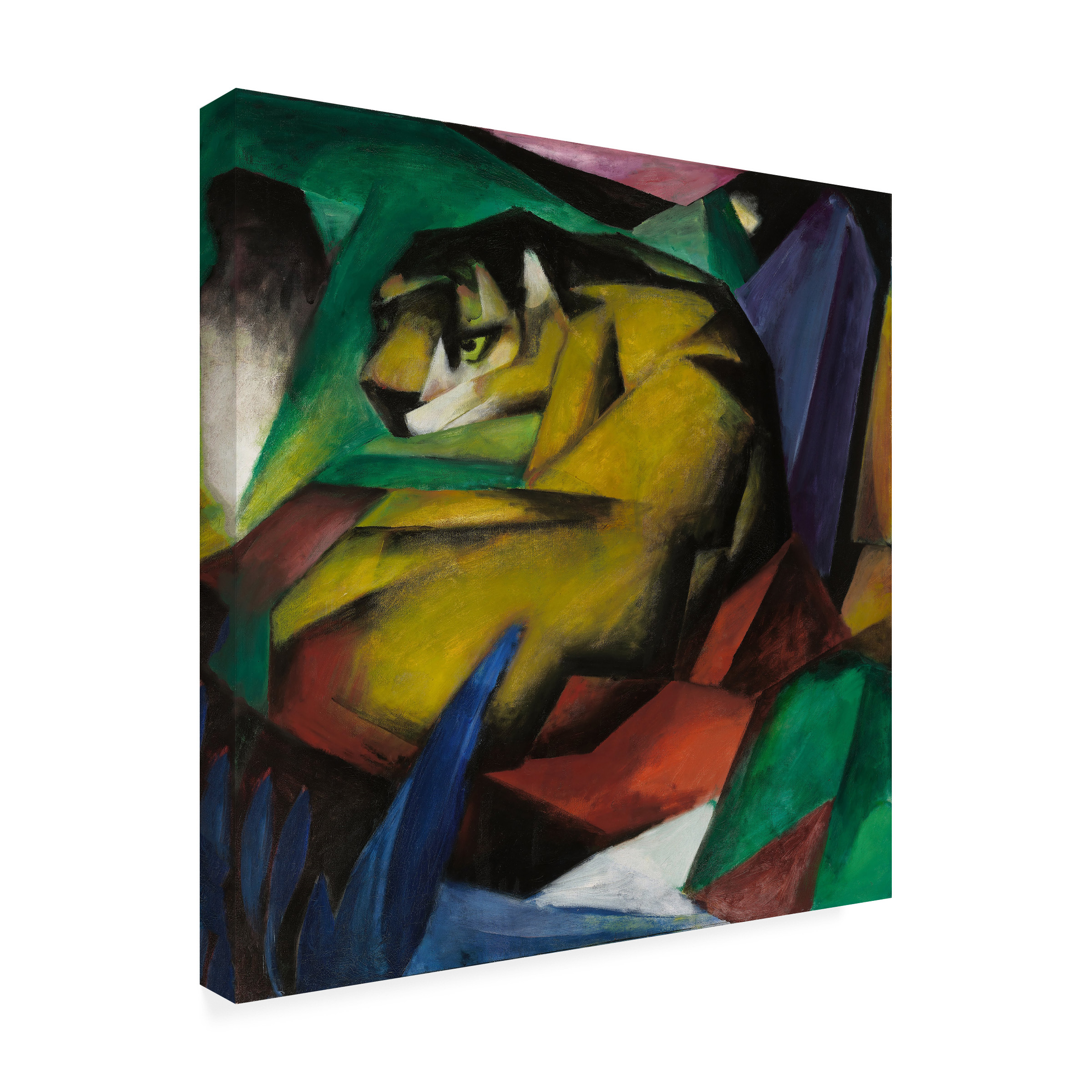 Franz Marc 'The Tiger' Canvas Art
