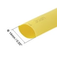 thumbnail image 2 of Uxcell Heat Shrink Tubing Ratio Shrinkable Tube Cable Sleeve 23ft Yellow mm 14, 2 of 6