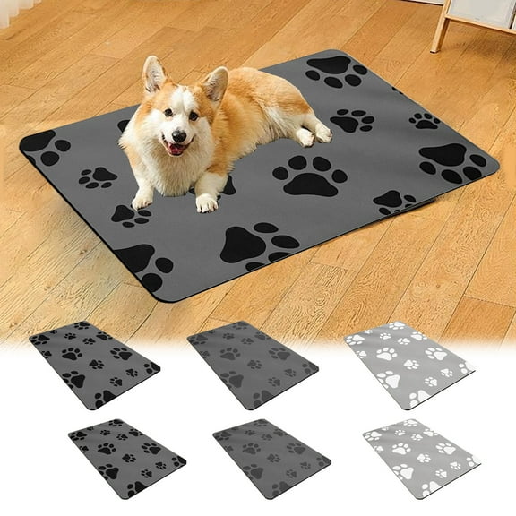Clearance Under $5! InsCrazy Dog Bed Pet Feeding Mat Diatom Mud Mat Non Slip Absorbent Mat Easy To Clean for Cats Dogs and Other Pet for Large and Medium Dogs