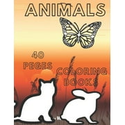animals coloring books: 2021 pdf colouring kds (Paperback)