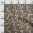 thumbnail image 2 of oneOone Georgette Viscose Brown Fabric Asian Baroque Diy Clothing Quilting Fabric Print Fabric By Yard 42 Inch Wide, 2 of 4