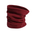 thumbnail image 1 of Scarf Neck Scarf Adjustable Solid Color Fleece Keep Warming Ski Tube Warmer for Sports, 1 of 6