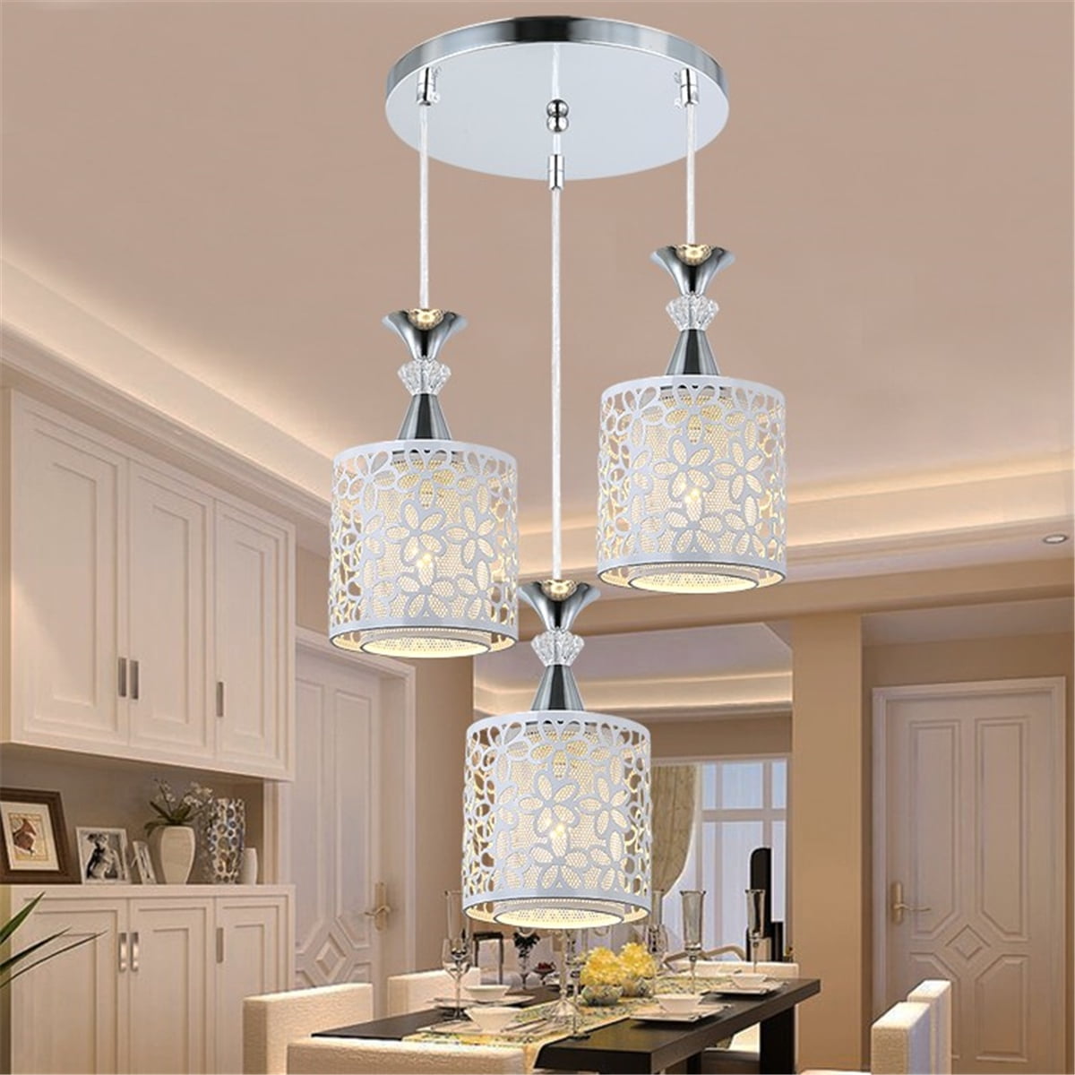 3 Lights Modern Petal Ceiling Light Led Pendant Lamp Dining Room Chandelier - Ceiling Lamps For Dining Room 3 Lights Modern Petal Ceiling Light Led Pendant Lamp Dining Room Chandelier - Ceiling Lamps For Dining Room